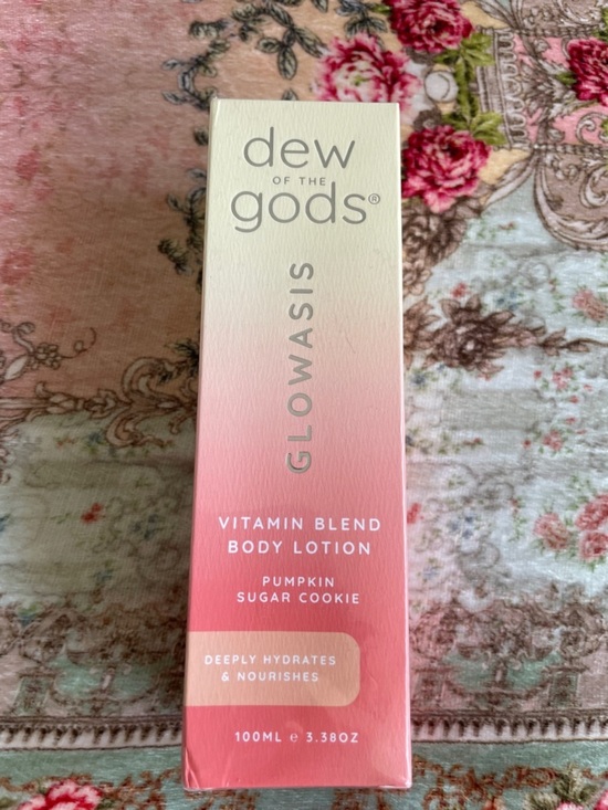 Dew Of The Gods Other - Dew Of The Gods|Glowasis-Pumpkin Sugar Cookie Vitamin Blend Body Lotion|NIB|3.38